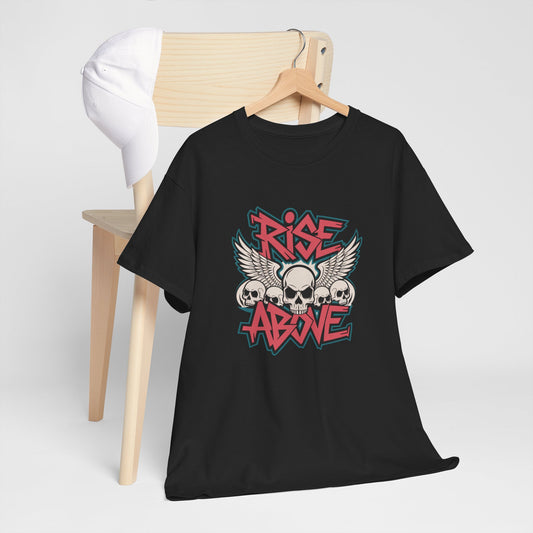 Rise Above - Unisex Heavy Cotton Tee