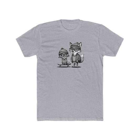 Happy Cats - Unisex Cotton Crew Tee