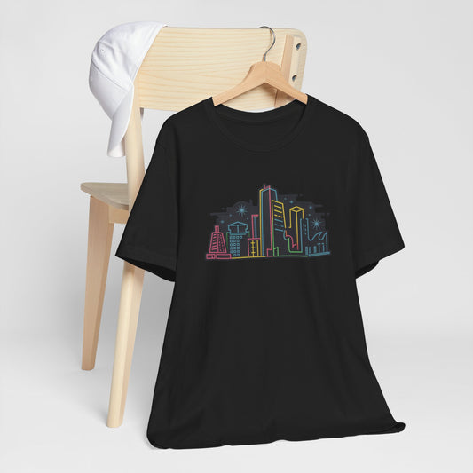 Glow City - Unisex Jersey Short Sleeve Tee